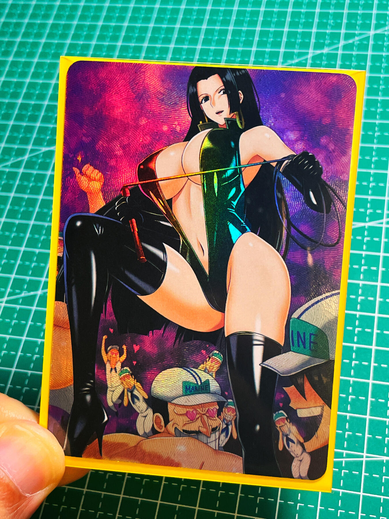 显眼宝 第10期 个人收藏拍卖哦 卡将满赠卡一张 女帝一张 折光彩闪 大卡尺寸 63*88