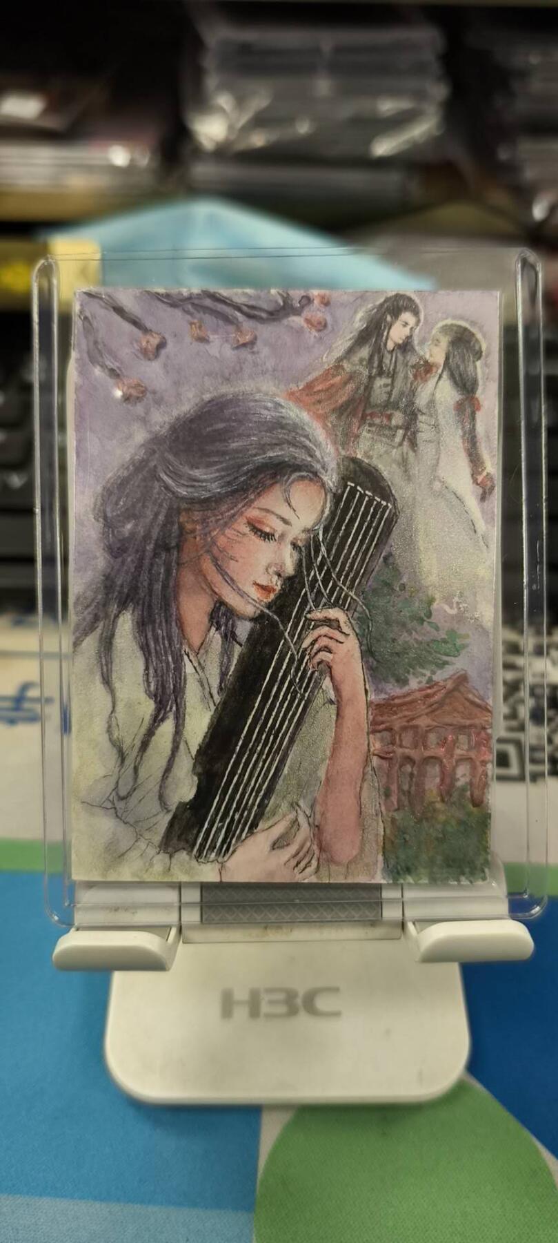 妖精的尾巴卡牌拍卖《春光明媚》第三十一期 手绘卡-画师:之鸢