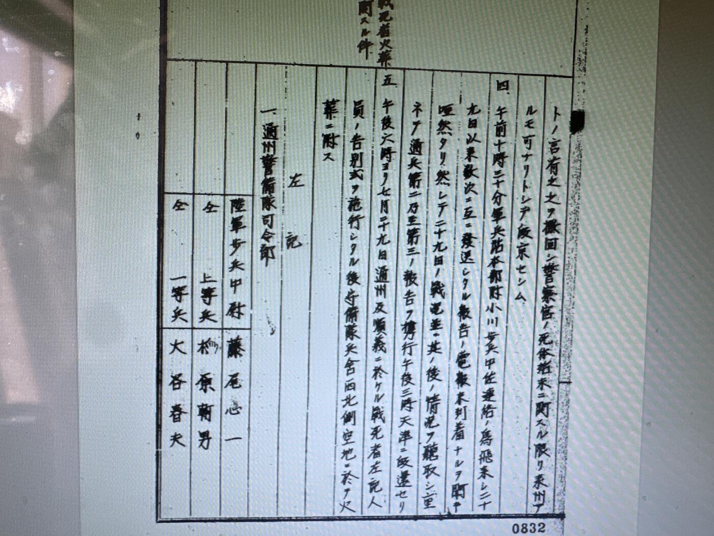 勋记 赏状 勋章 荣典 功五级 藤尾心一 北京通州事件 通州守备队长 被起义的冀东保安队击毙在守备队本部屋顶  带战斗详报和火化文件 S12 品相如图 非偏远地区包顺丰 二手物品售出不退不换