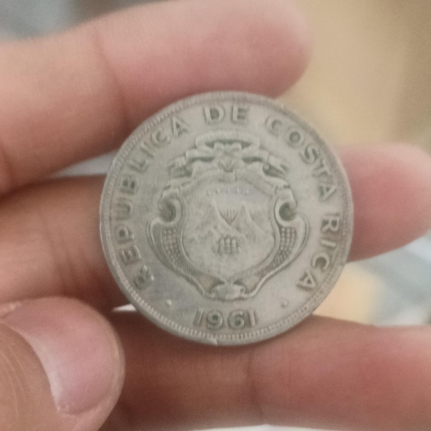泡泡币外币第十三场 哥斯达黎加61年2克