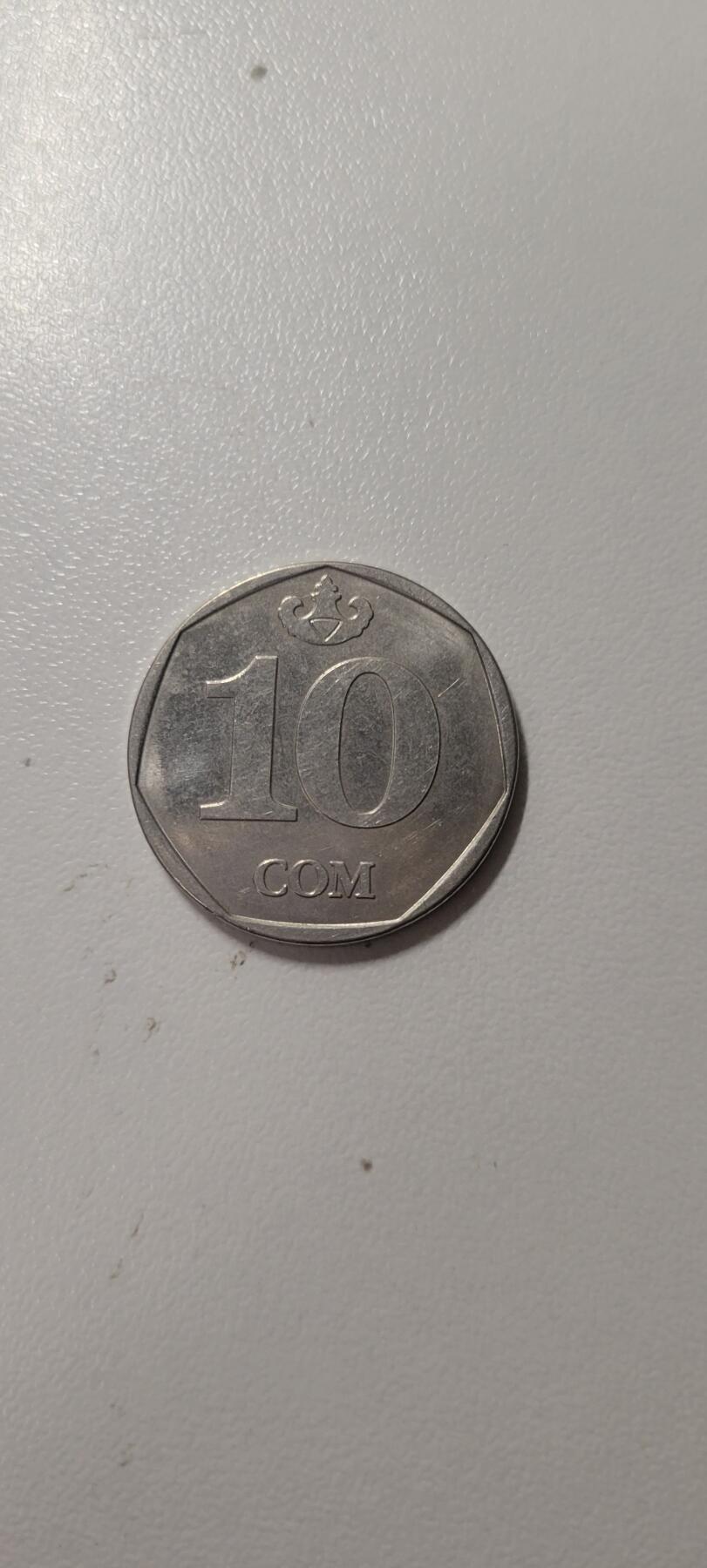 2025第十四期  吉尔吉斯斯坦 2009年 10索姆 硬币