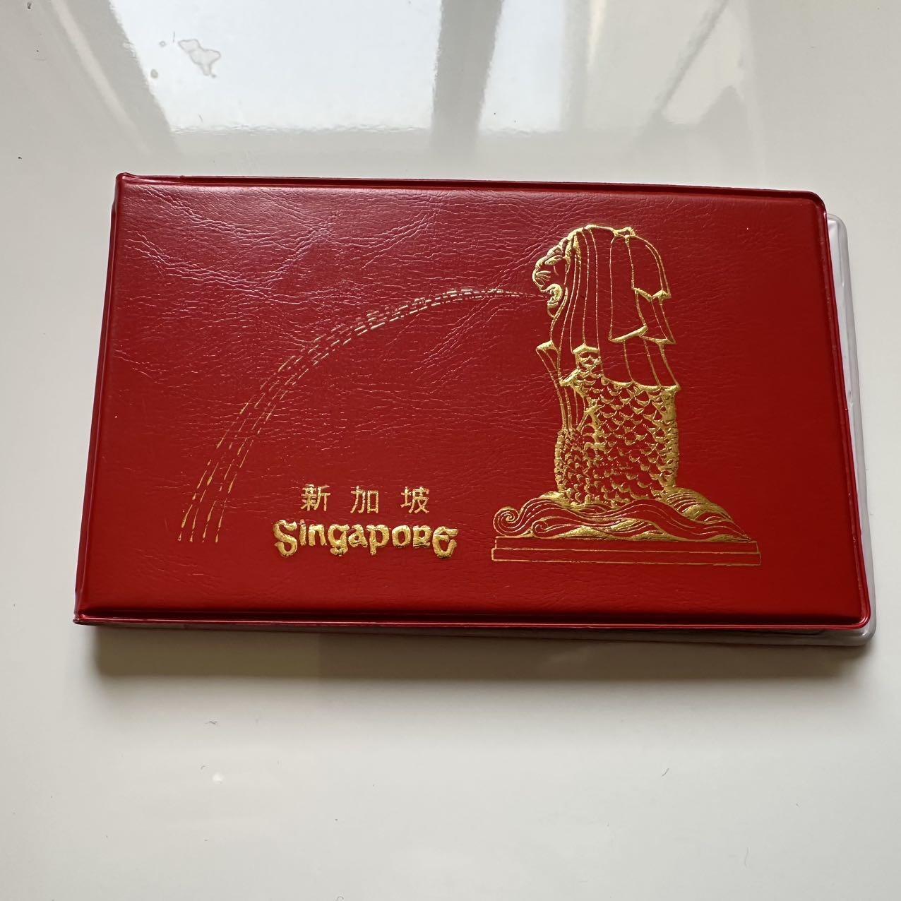 🌹外币初藏🌹🐯2025年第39场  每周二四六晚8️⃣点 接代拍 新加坡印尼旅游纪念册