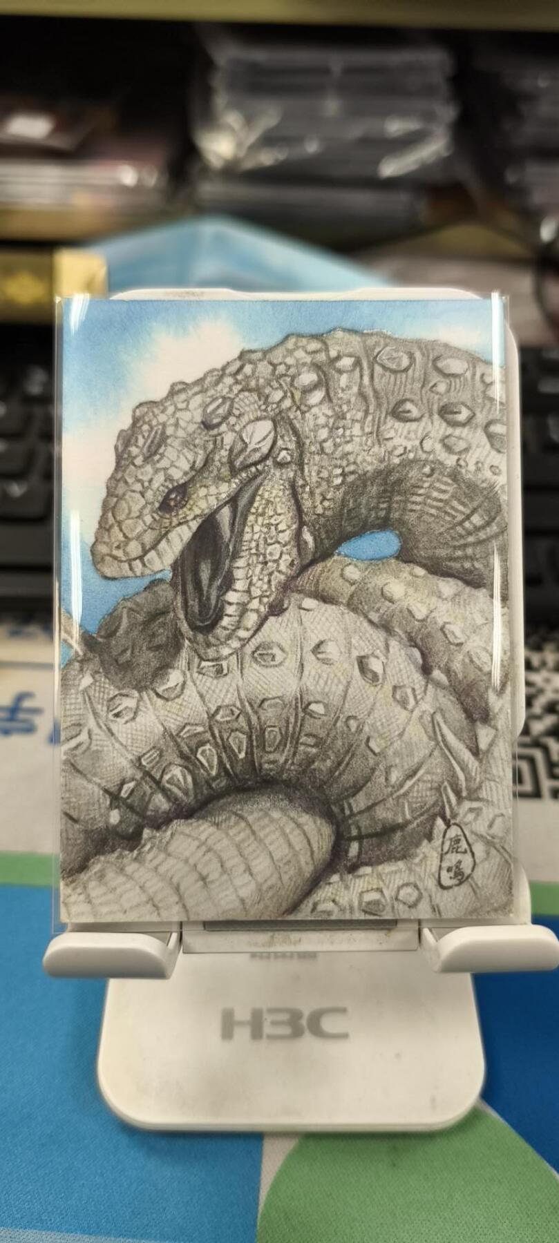 妖精的尾巴卡牌拍卖《春光明媚》第三十一期 手绘卡-画师:LC