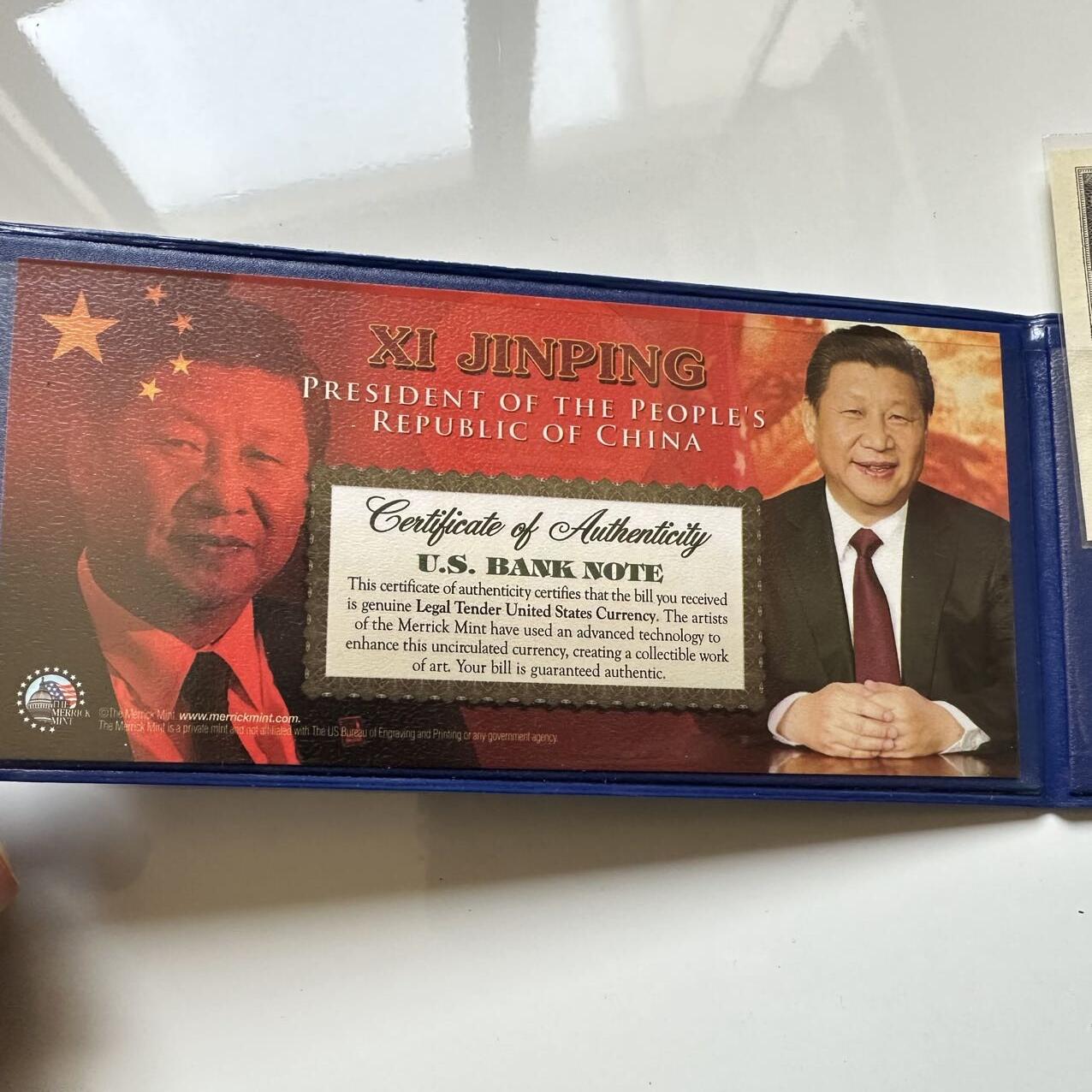 🌹外币初藏🌹🐯2025年第39场  每周二四六晚8️⃣点 接代拍 习大大签名版美国2元纪念钞