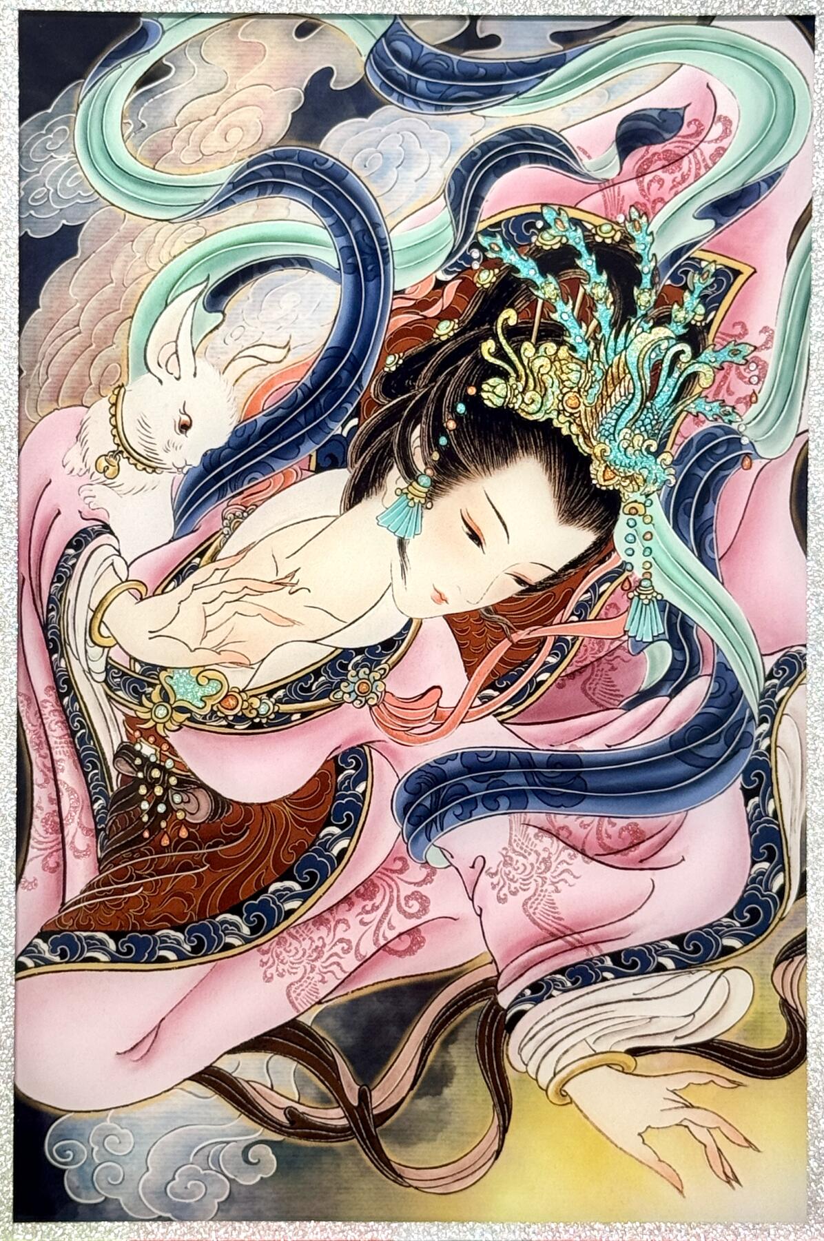 白泽拍卖卡牌手绘专场第16期（未知东郭清明酒，何似西窗谷雨茶） 2025 卡萃&闹海荟 工艺色纸13张一套全