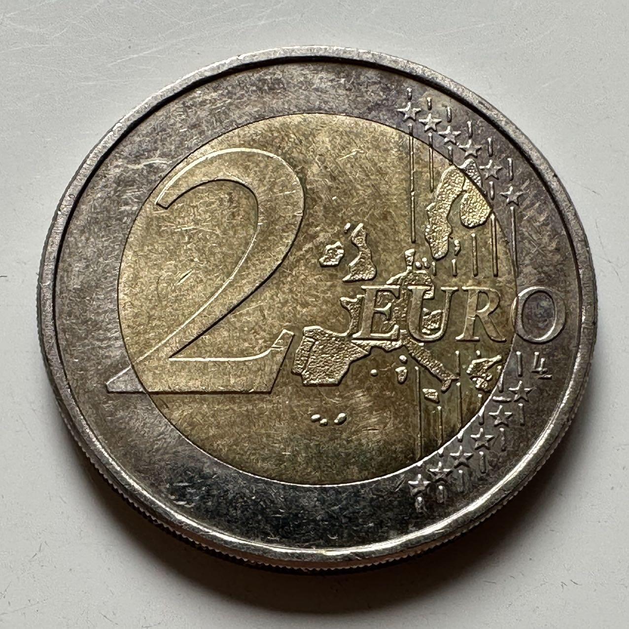 🌹外币初藏🌹🐯2025年第39场  每周二四六晚8️⃣点 接代拍 德国2002年2欧元b