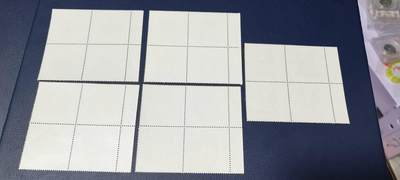 德国邮票专场，都是四方联套票 德国邮票四方联一套。1992年发行，古典工艺品  钟表等5全