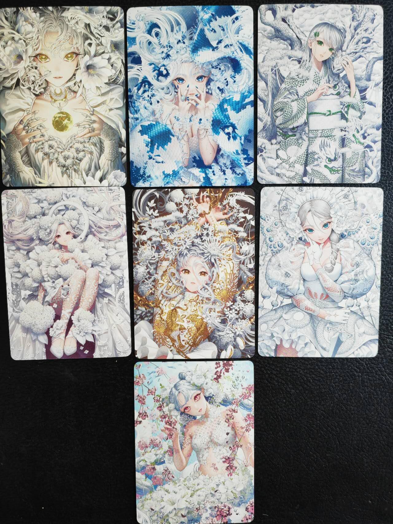 阳大大卡牌超级大甩拍第49期（周五晚上九点截拍，持续收拍品，进群福利早知道） 燎原卡牌 5月份acg上新  Acg Beauty 一套7张
