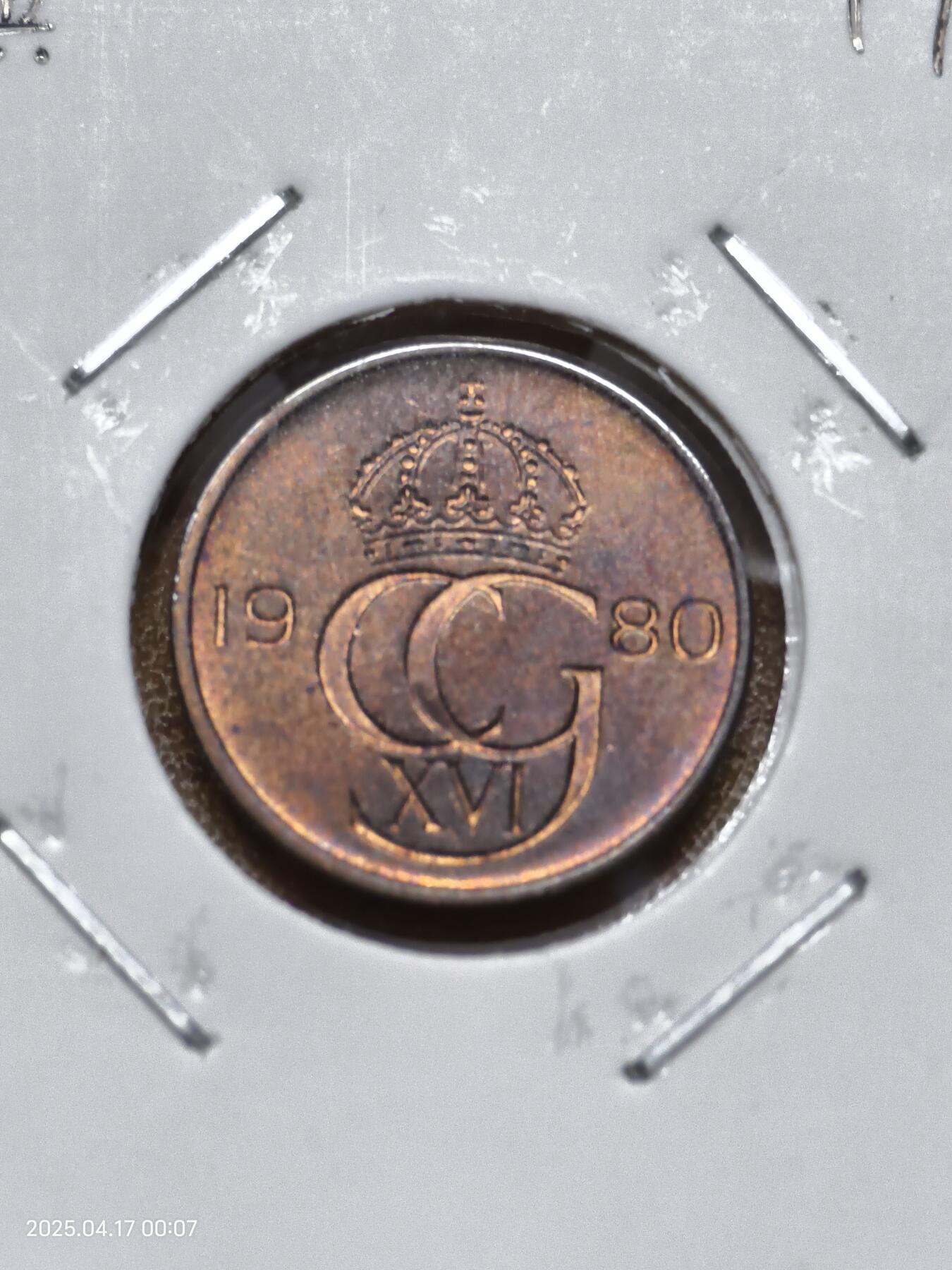 思丞收藏新　外国散币第11场 0元起拍 可预留 无佣金 瑞典1980