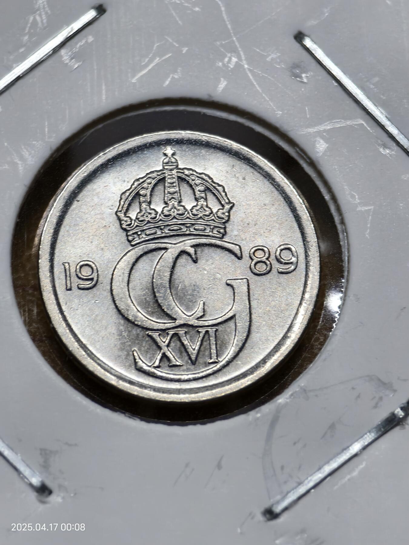 思丞收藏新　外国散币第11场 0元起拍 可预留 无佣金 瑞典1989unc