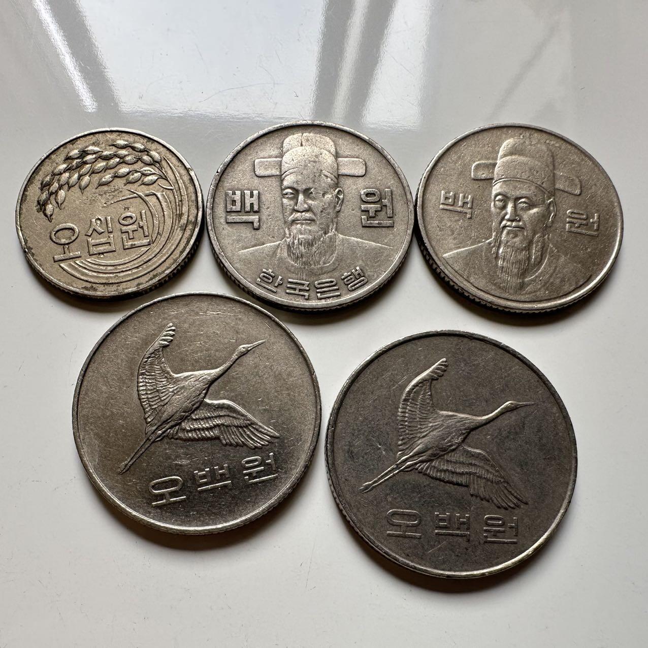🌹外币初藏🌹🐯2025年第39场  每周二四六晚8️⃣点 接代拍 韩国五枚