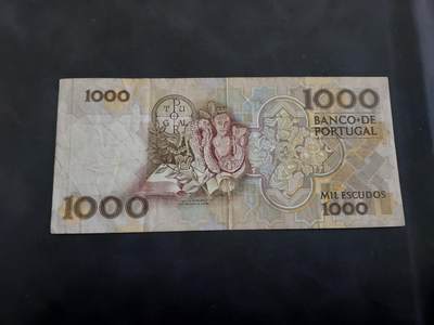 博彦收藏 BON 4月29日 8点 钱币专场 葡萄牙 1000 流通品