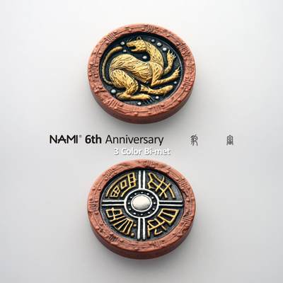 NAMI六周年纪念章《豹富》双金属高浮雕（三色银铜版） - NAMI六周年纪念章《豹富》双金属高浮雕（三色银铜版）