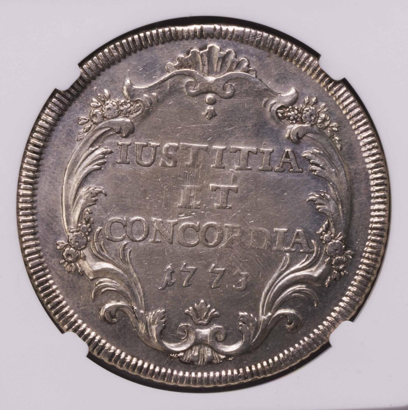 NGC-AUD 1773苏黎世正面狮子持剑泰勒