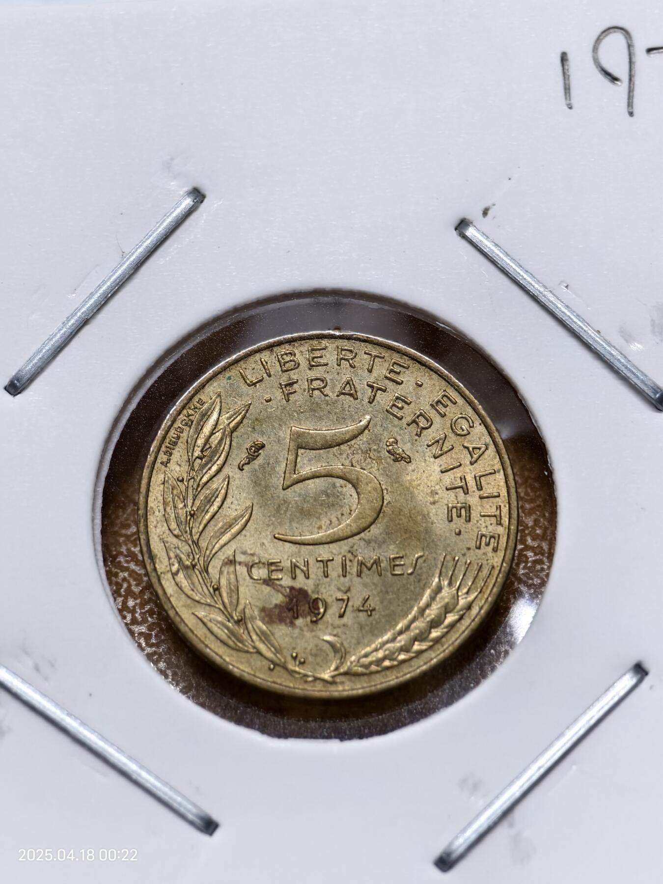 思丞收藏　外国散币第12场～300拍品 0元起拍 可预留 无佣金 法国1974