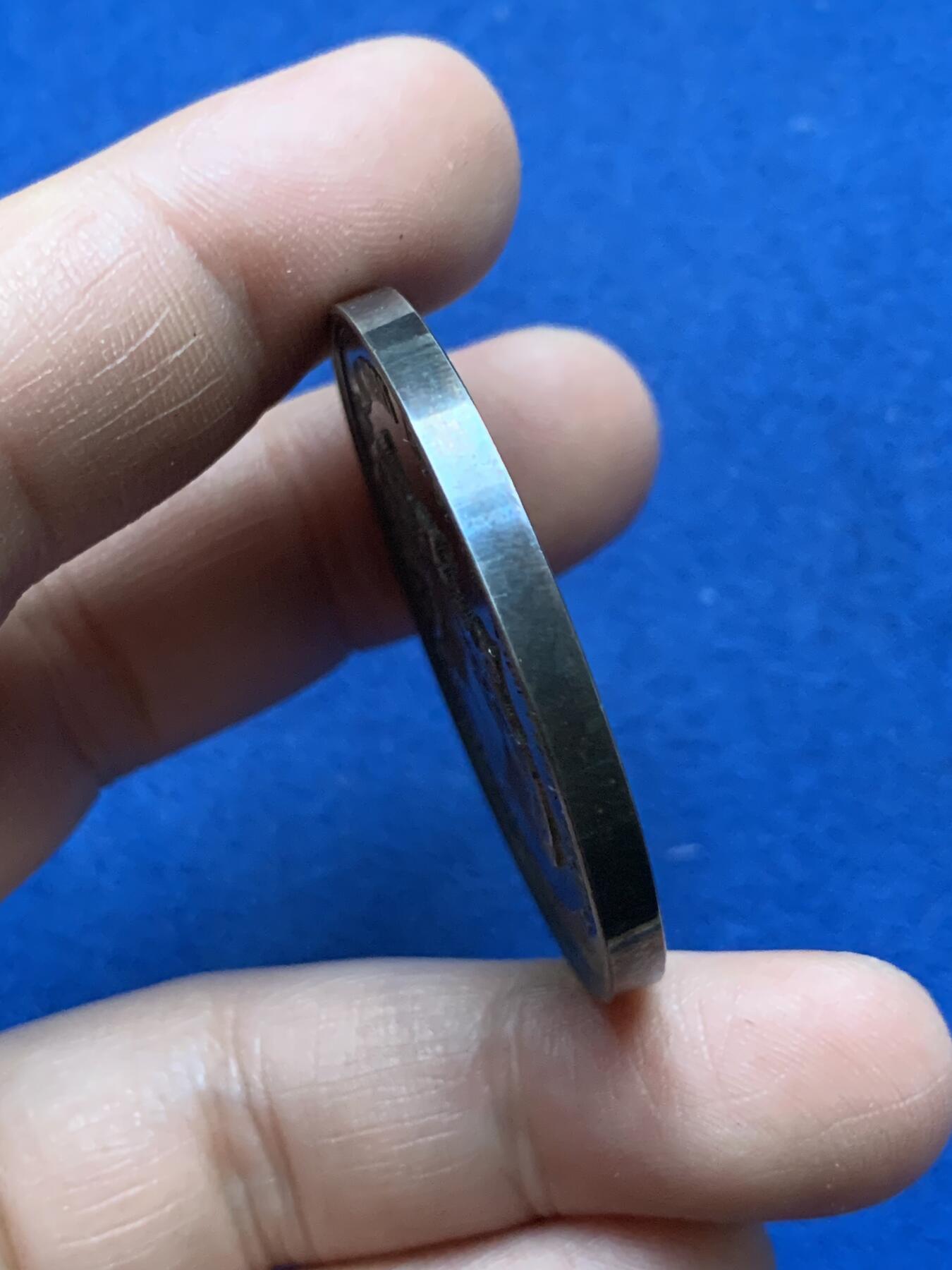 《竞宝斋》第375场 周日，周一，周二 3场连拍 （全场包邮） 德国1899年阿尔萨斯农业展镀银铜章，带原盒，31.5克，43mm