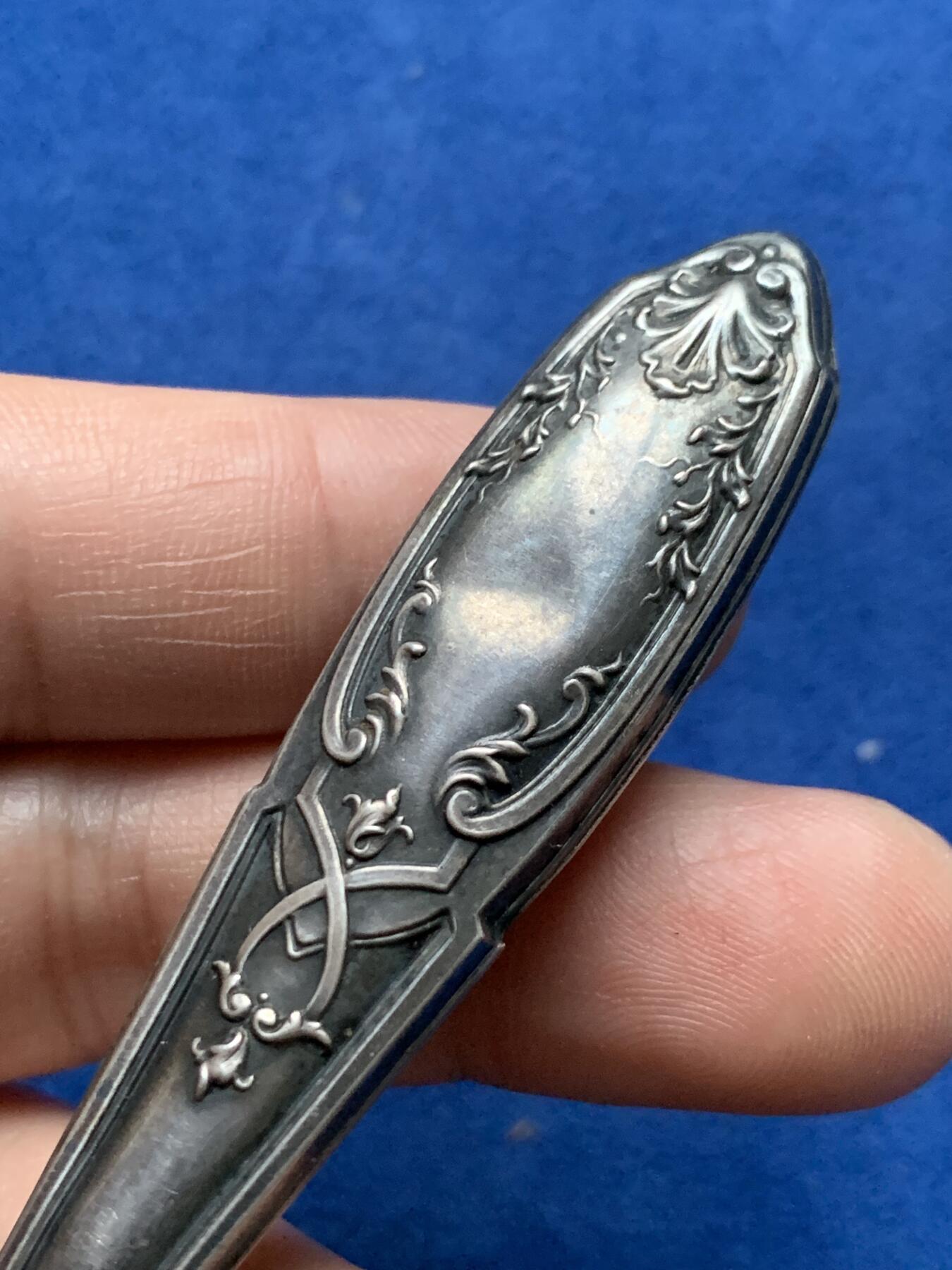 《竞宝斋》第375场 周日，周一，周二 3场连拍 （全场包邮） 法国银质火漆印，14.58g，8.2厘米长，带野猪头标