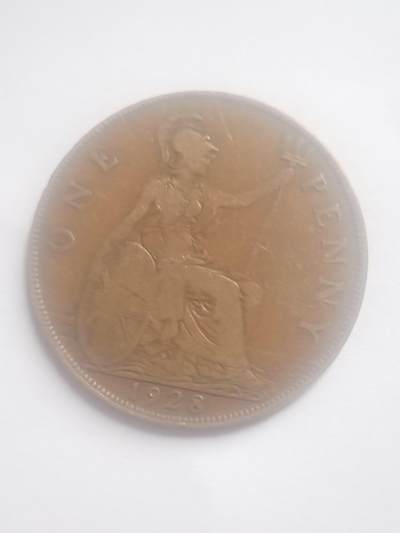 评级币 纪念币 硬币专场 - 1928年英国一便士大铜币。