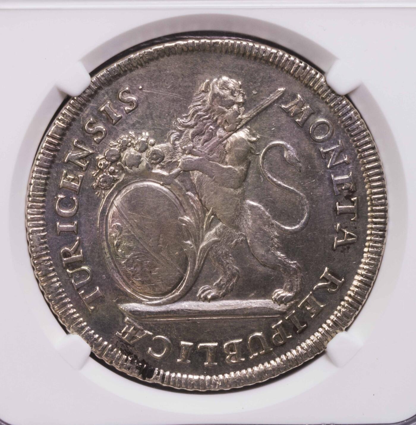 NGC-AUD 1773苏黎世正面狮子持剑泰勒