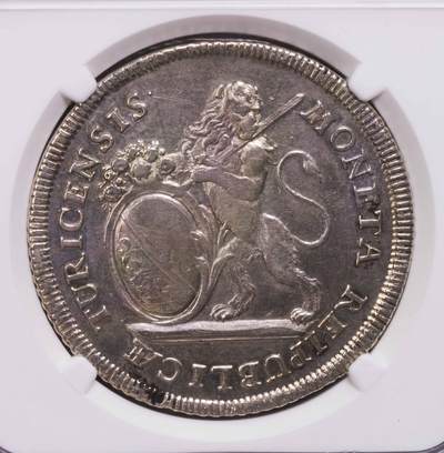 NGC-AUD 1773苏黎世正面狮子持剑泰勒 - NGC-AUD 1773苏黎世正面狮子持剑泰勒