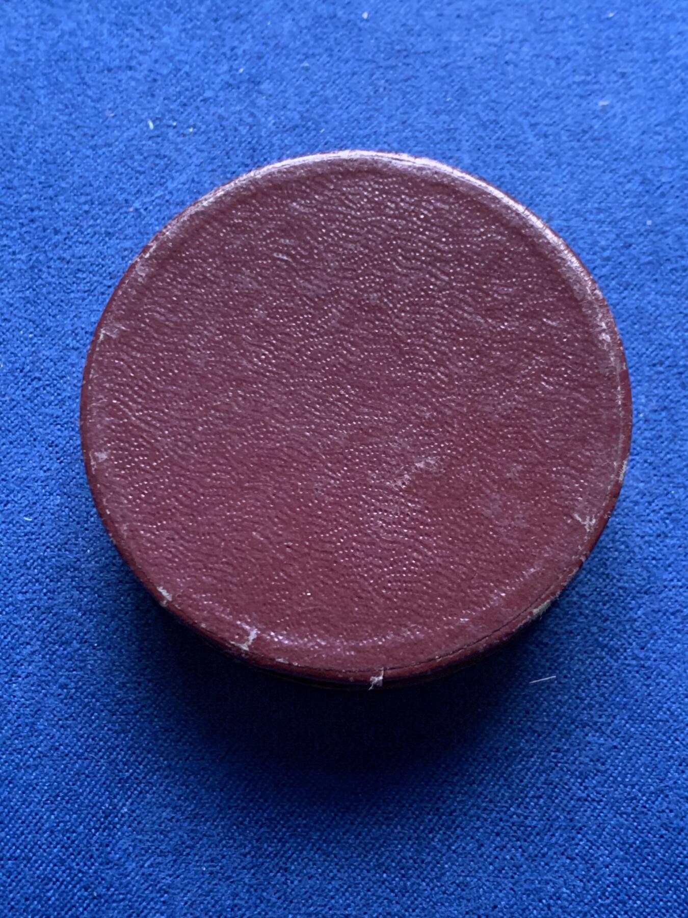 《竞宝斋》第375场 周日，周一，周二 3场连拍 （全场包邮） 1936年法国国家教育基金会纪念银章 丰饶角1银 带盒 43.4g 44.9mm