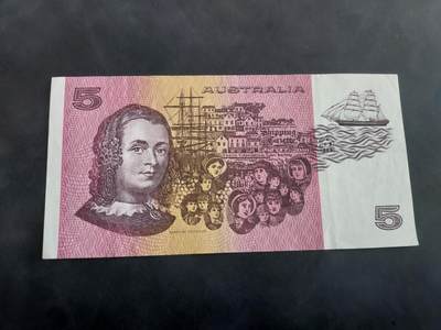 博彦收藏 BON 4月29日 8点 钱币专场 澳洲旧版5元 85品左右