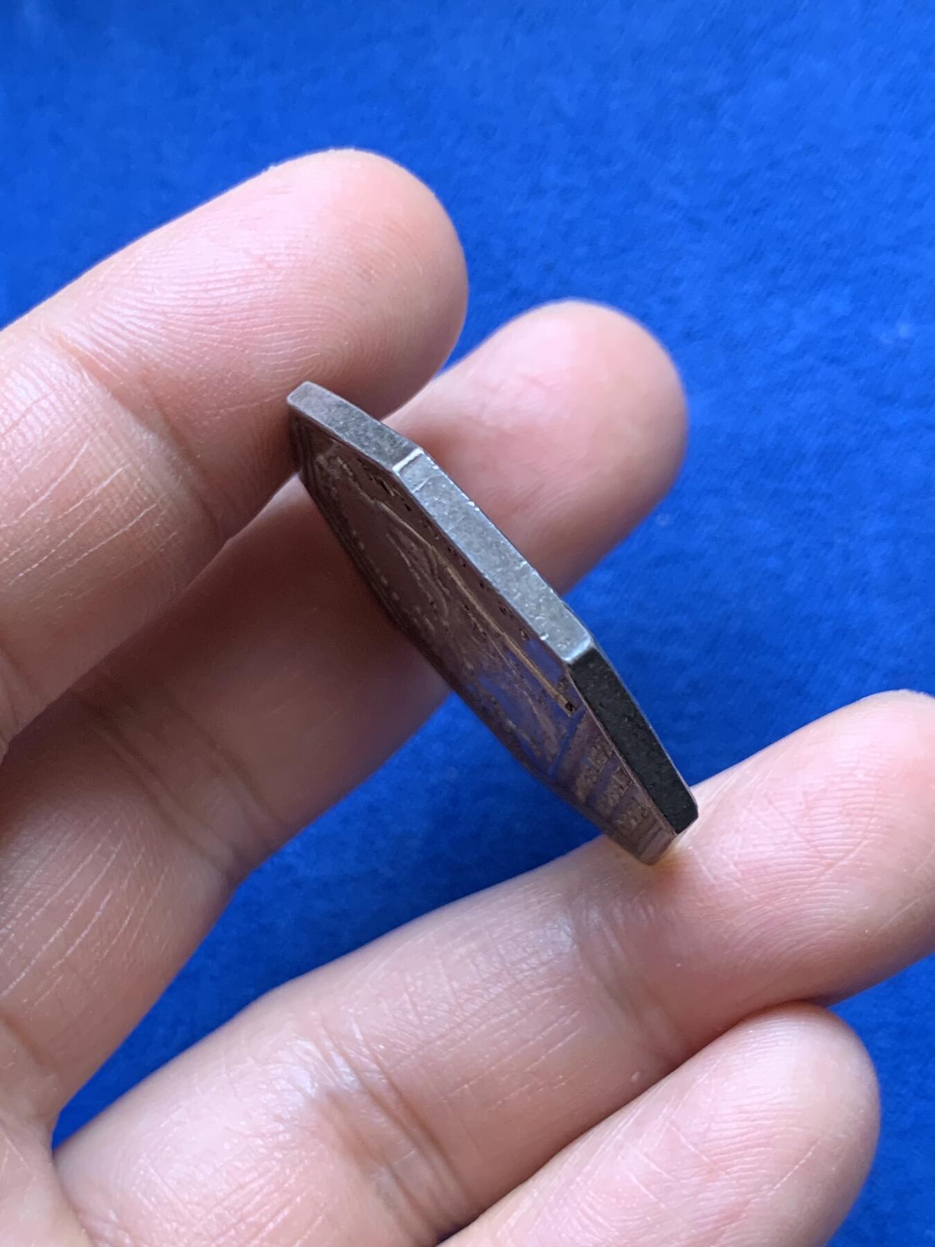 《竞宝斋》第375场 周日，周一，周二 3场连拍 （全场包邮） 法国八角银质代币，波尔多公证人协会，16.86g，33.5mm，早期无边铭