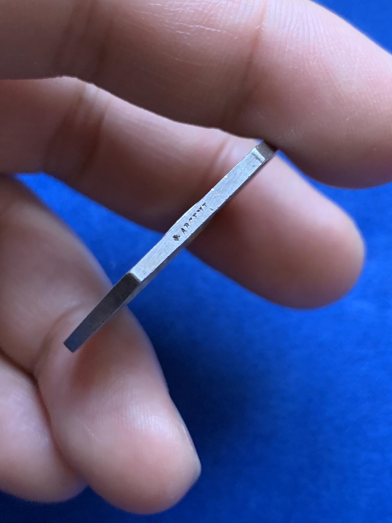 《竞宝斋》第375场 周日，周一，周二 3场连拍 （全场包邮） 1849年南特火灾保险银质代币，少见六边形，品相佳。31mm，11.6g