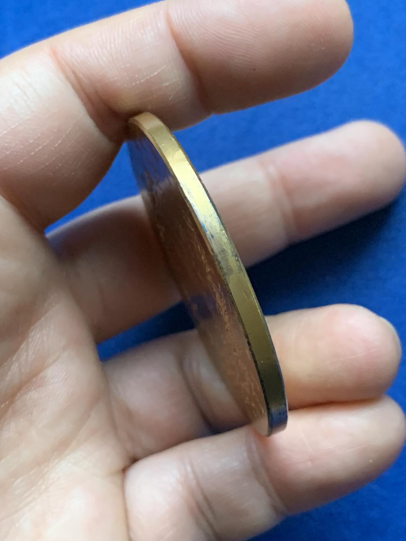 《竞宝斋》第375场 周日，周一，周二 3场连拍 （全场包邮） 法国O.Roty 内政部戎装玛丽镀金银章，68g，51.5mm，丰饶角边铭，带原盒