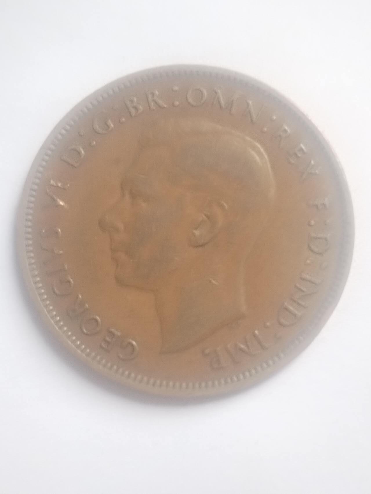 评级币 纪念币 硬币专场 1940年英国一便士大铜币。