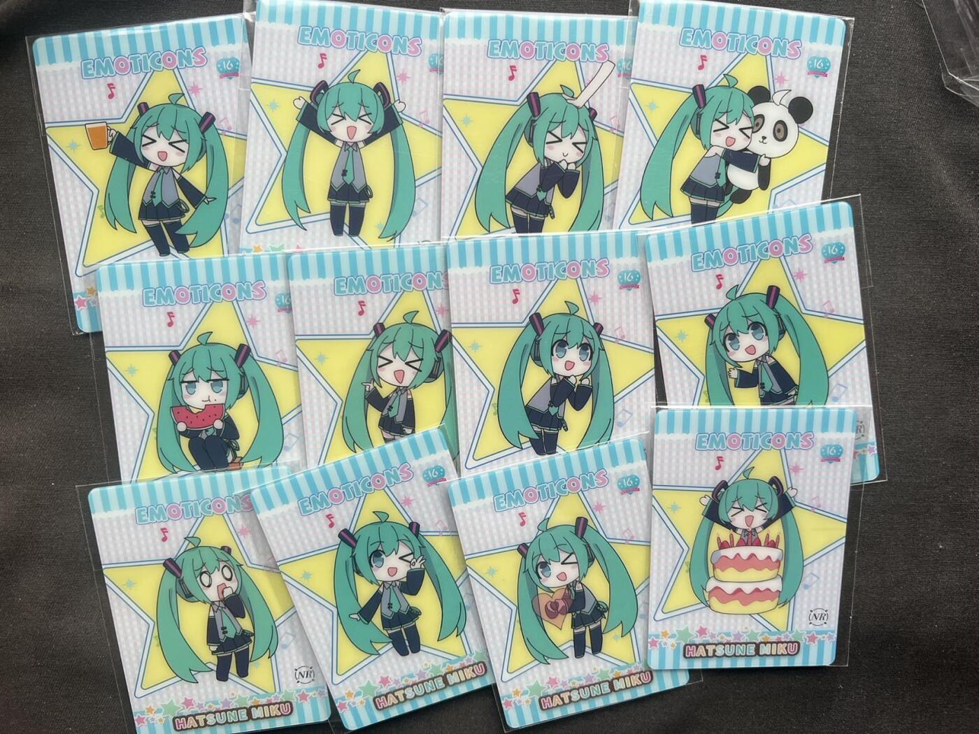 【随心卡拍】卡游/集卡社/卡卡沃 卡牌拍卖【第34期】 卡卡沃 初音Q版 12张