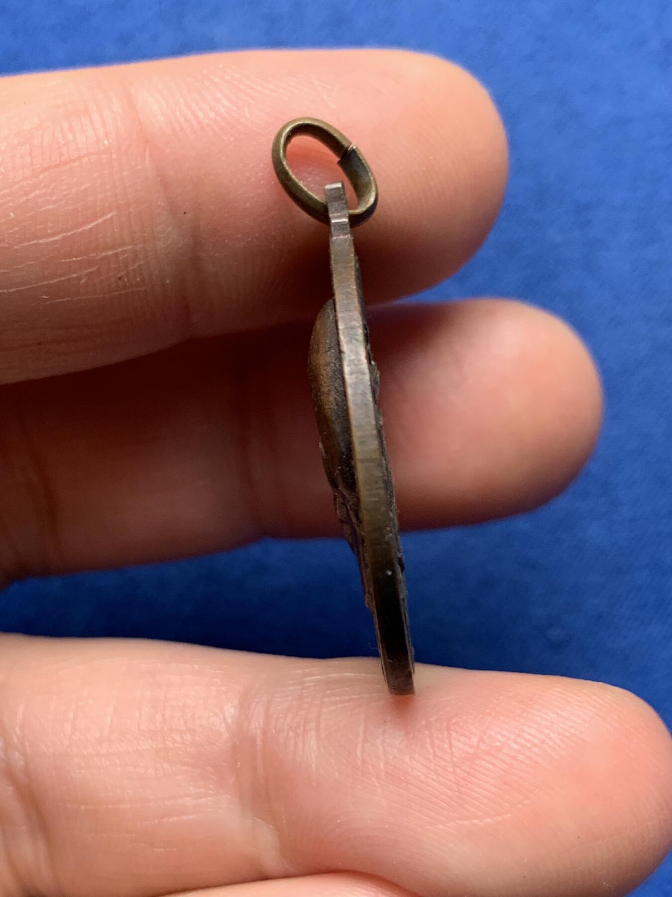 《竞宝斋》第373场 周日，周一，周二 3场连拍 （全场包邮） 意大利佩斯卡拉·加布里埃尔·邓南遮 1863-1963 百年奖章 12.3克 28.5mm