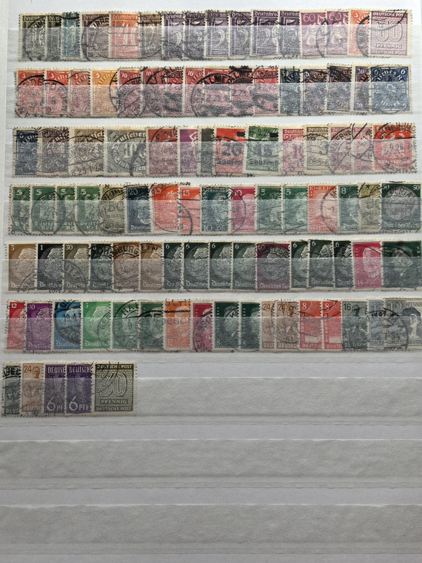 联合阁邮币社™ ——“精品多国邮票” 德国早期邮票100枚
