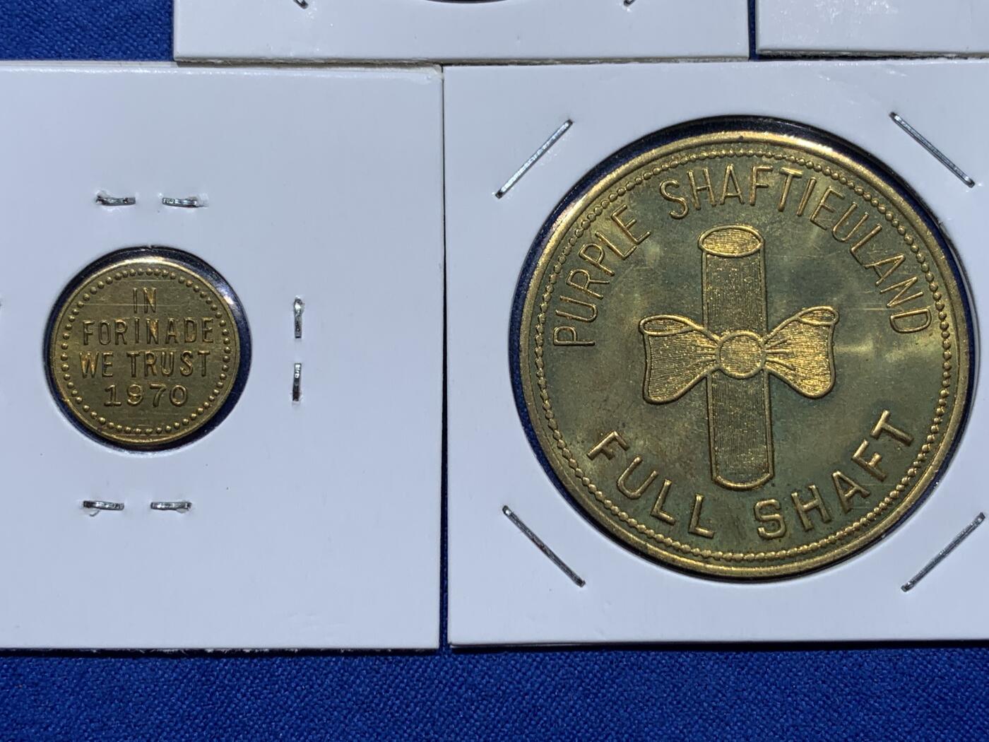 《竞宝斋》第373场 周日，周一，周二 3场连拍 （全场包邮） 美国1970年反越战5枚套-铜质版