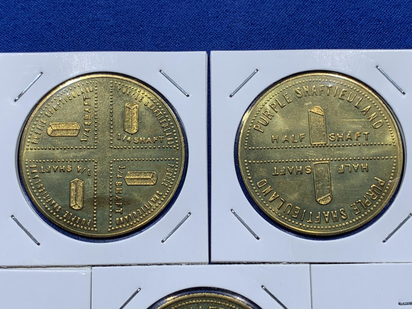 《竞宝斋》第373场 周日，周一，周二 3场连拍 （全场包邮） 美国1970年反越战5枚套-铜质版