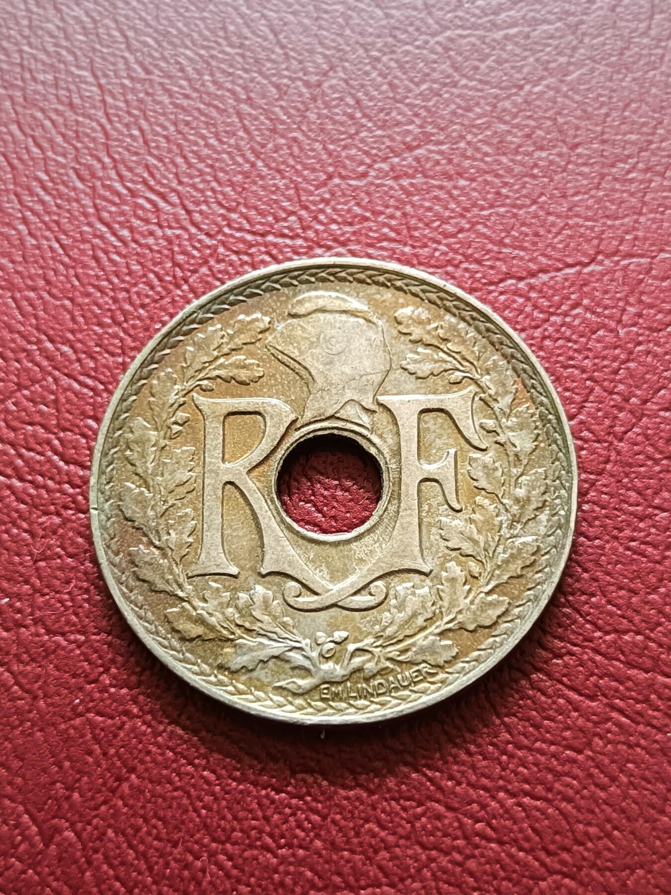 【云涧收藏】第二十场 法国1919年25生丁