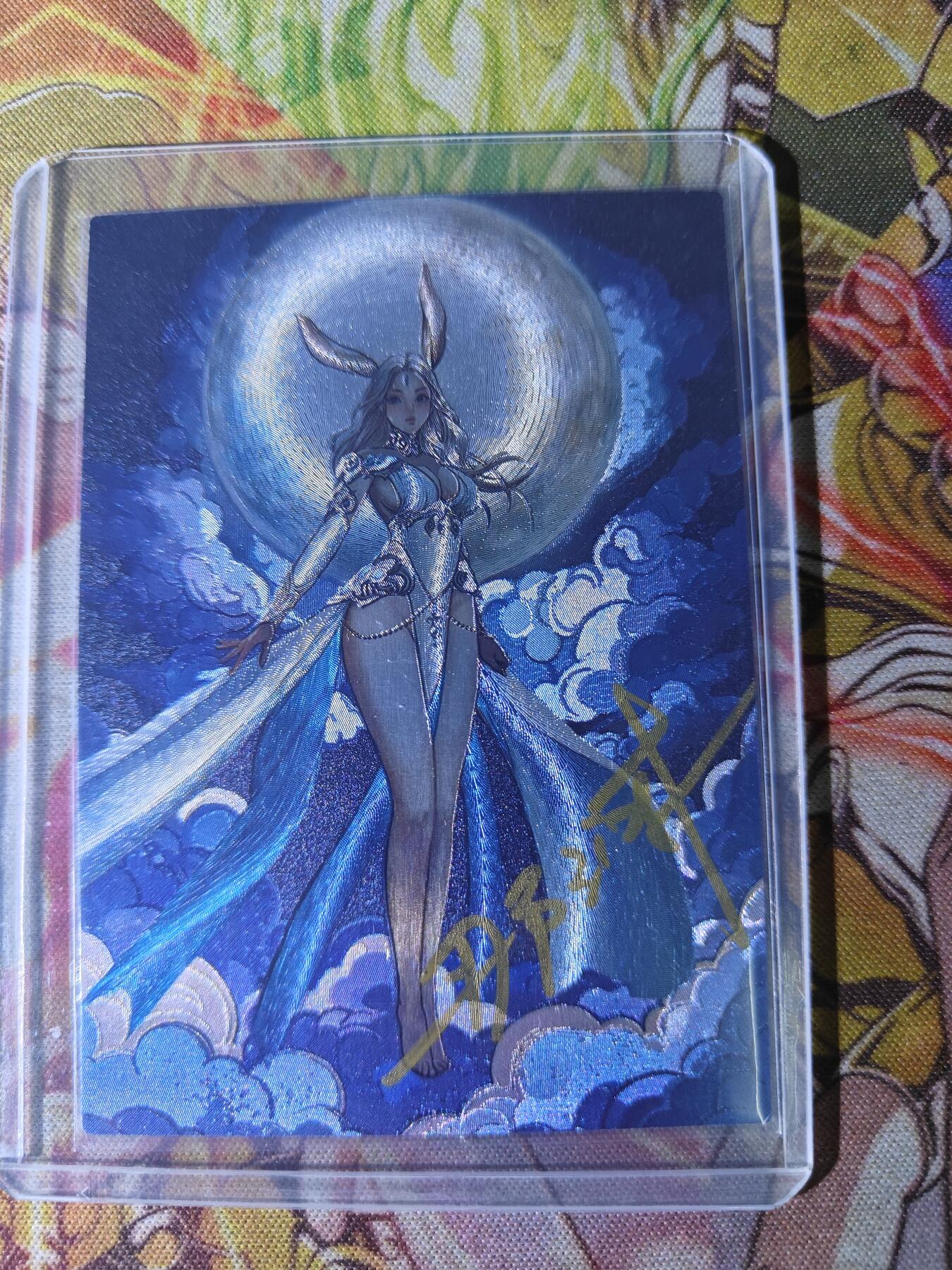 天玑星卡拍第八十二期《等一会儿》持续收拍收评中 满赠三娘需备注 【亲签卡】香山文创 那澜 兔女郎 粗闪