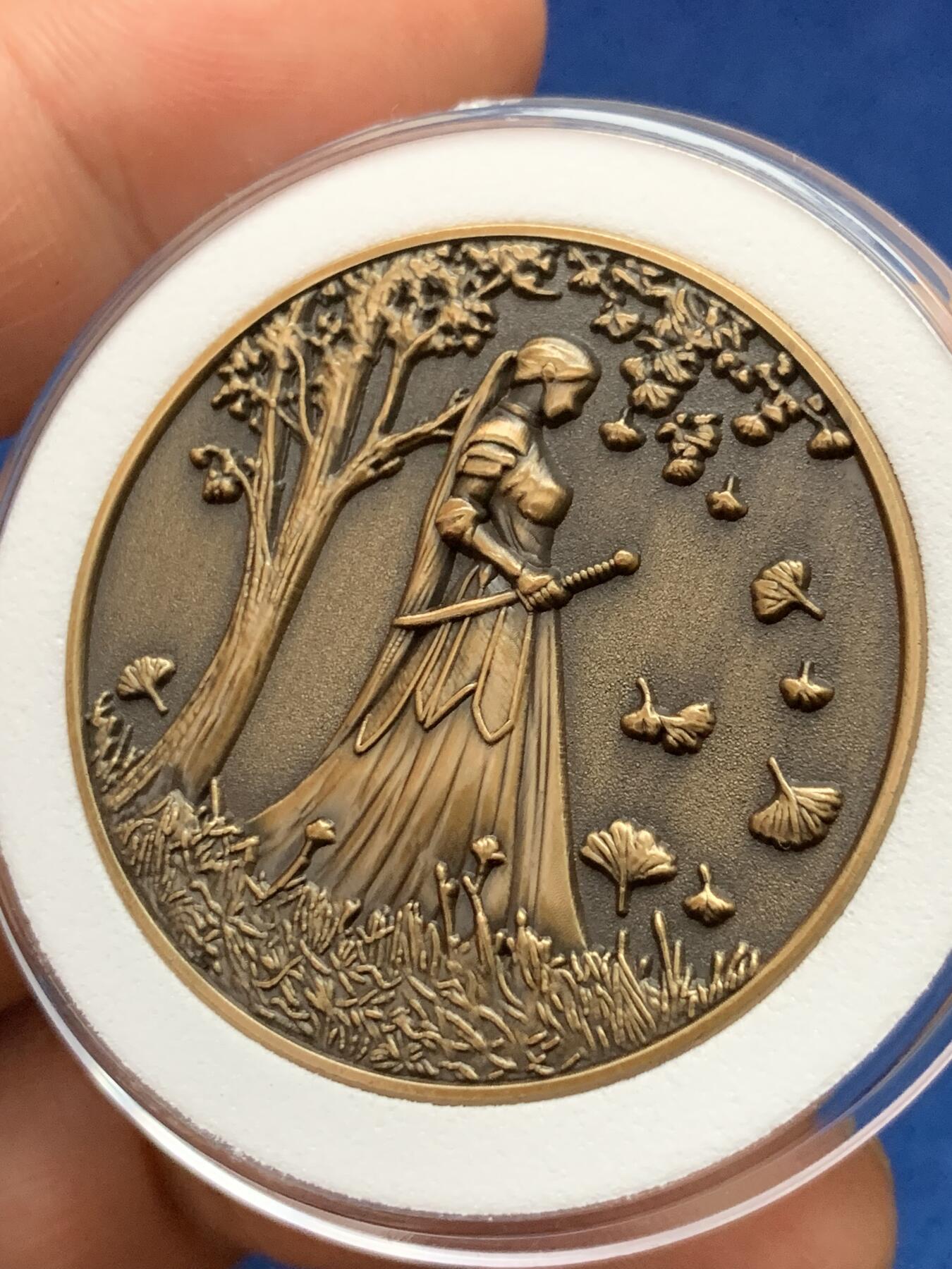 《竞宝斋》第373场 周日，周一，周二 3场连拍 （全场包邮） 竞宝斋 秋分专场限量纪念章 （送拍可抵100元卖家佣金）