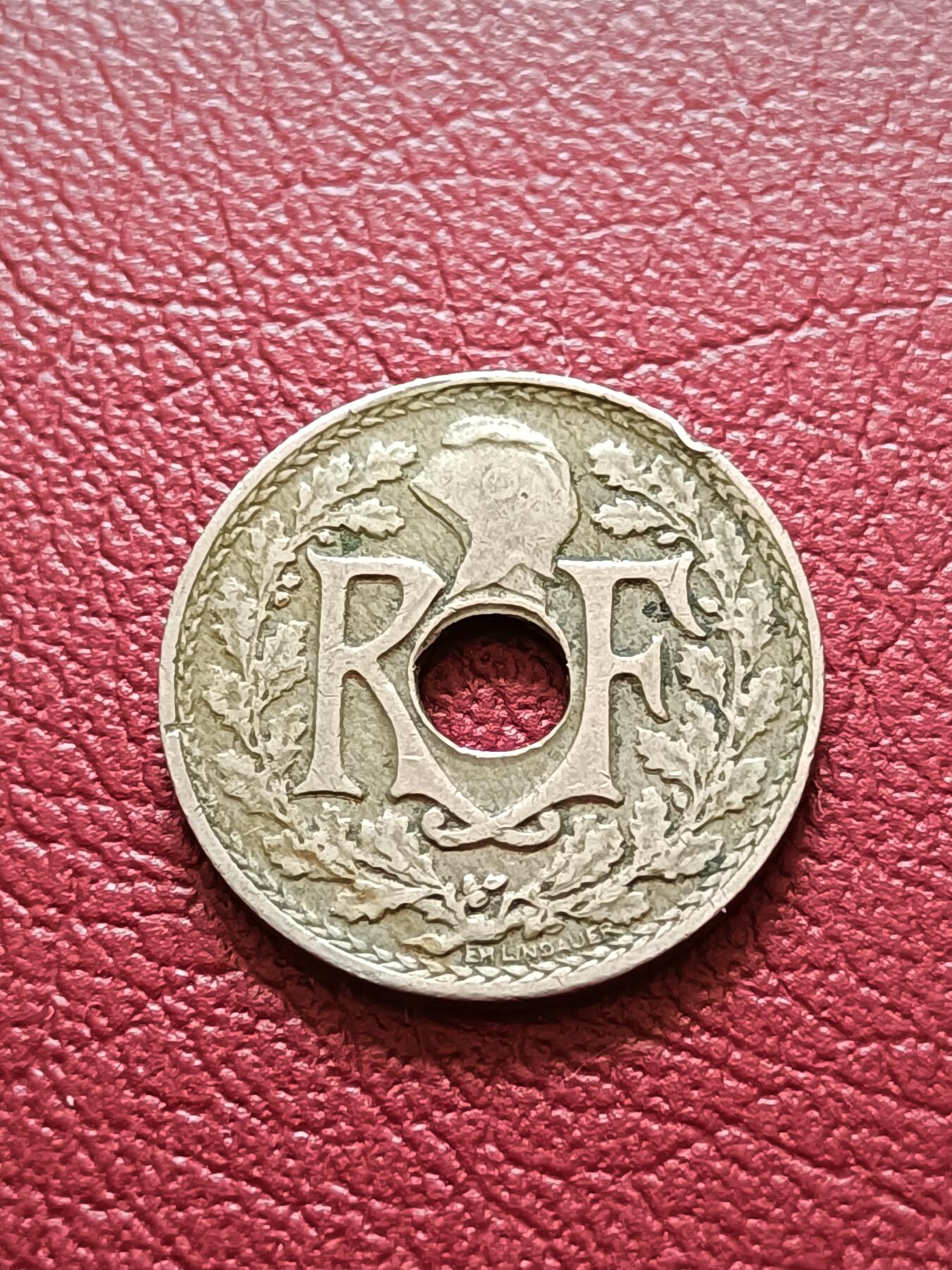 【云涧收藏】第二十场 法国1922年5生丁