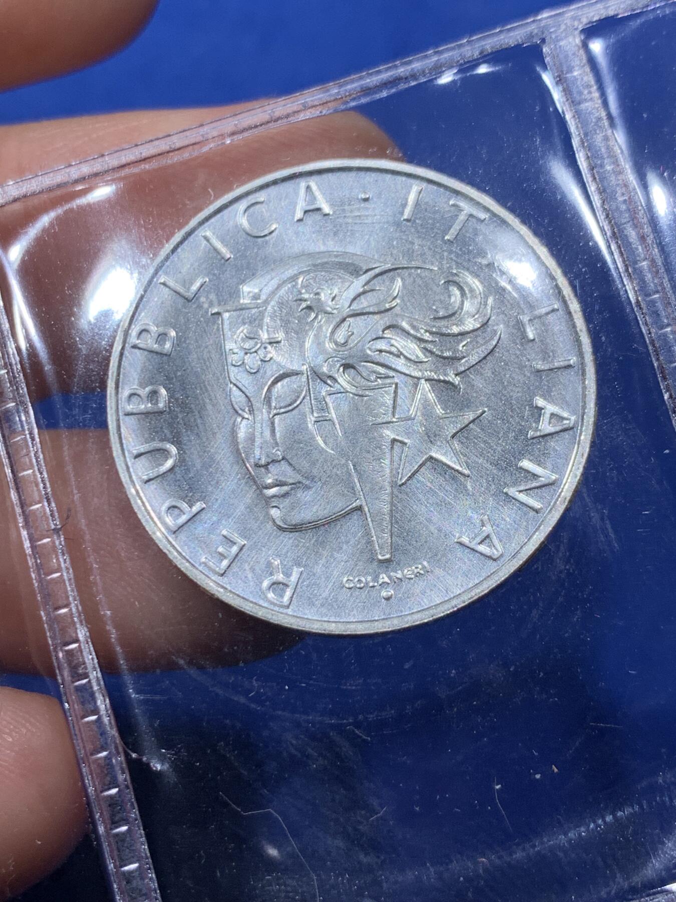 《竞宝斋》第373场 周日，周一，周二 3场连拍 （全场包邮） 意大利1988年夏季奥运纪念500里拉银币 册装带证书