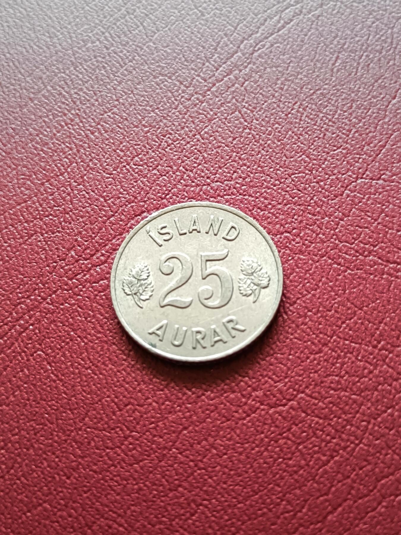 【云涧收藏】第二十场 冰岛1965年25奥拉