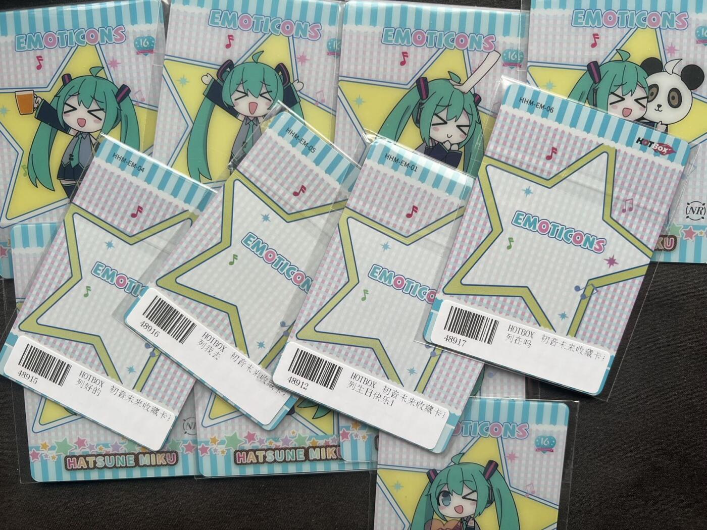 【随心卡拍】卡游/集卡社/卡卡沃 卡牌拍卖【第34期】 卡卡沃 初音Q版 12张