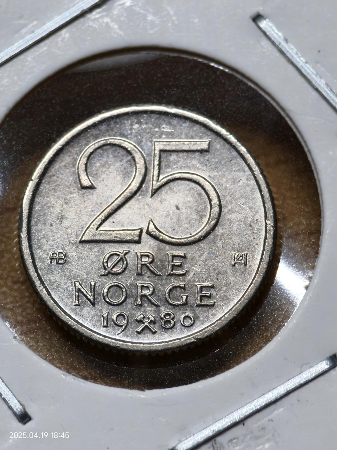 思丞收藏　外国散币第13场  0元起拍 可预留 无佣金 挪威1980