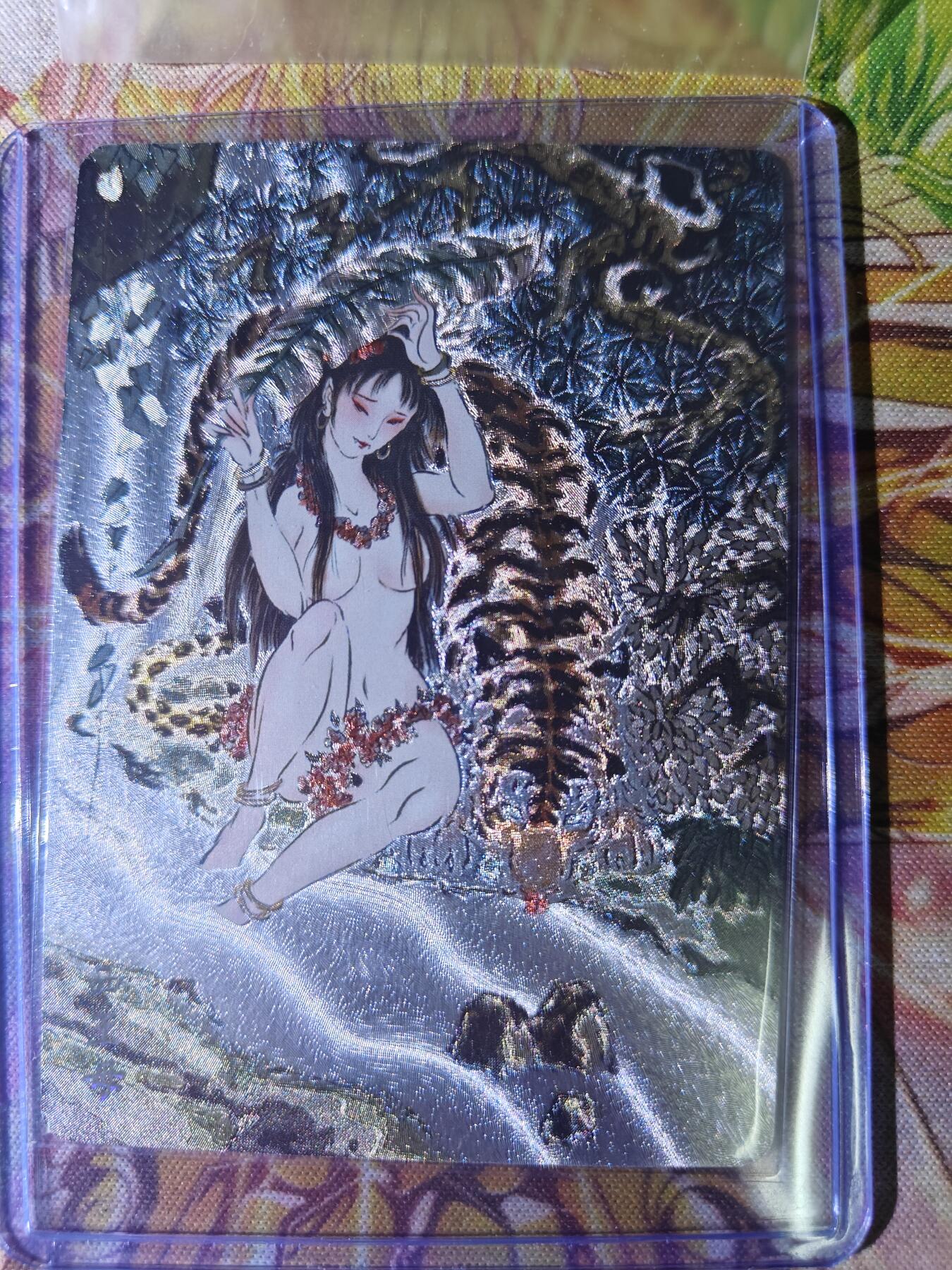 天玑星卡拍第八十二期《等一会儿》持续收拍收评中 满赠三娘需备注 燎原卡牌 彫仙 限编800粗闪特卡
