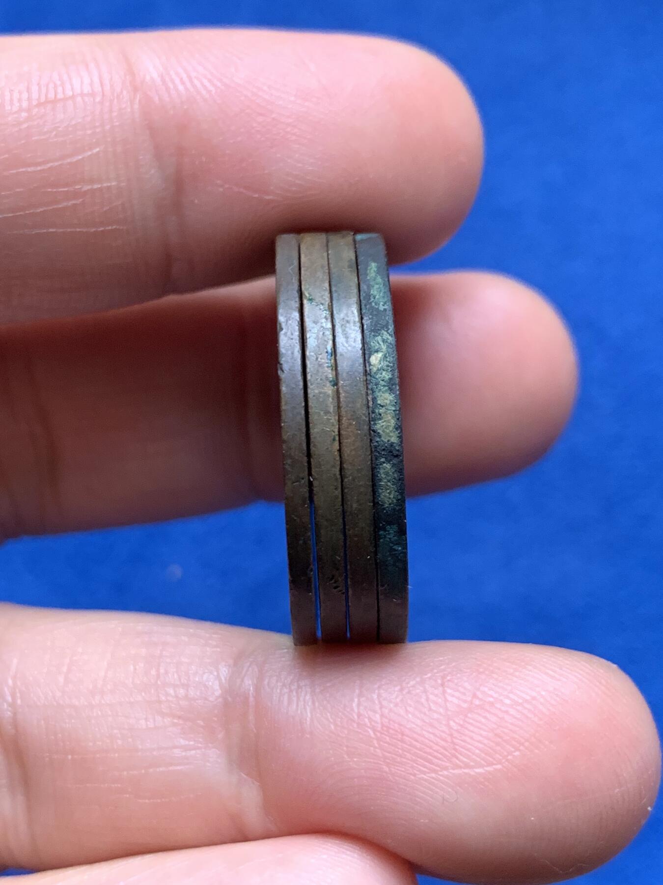 《竞宝斋》第374场 周日，周一，周二 3场连拍 （全场包邮） 四枚一组 香港 1905H年 爱德华 一仙 铜币 原味包浆