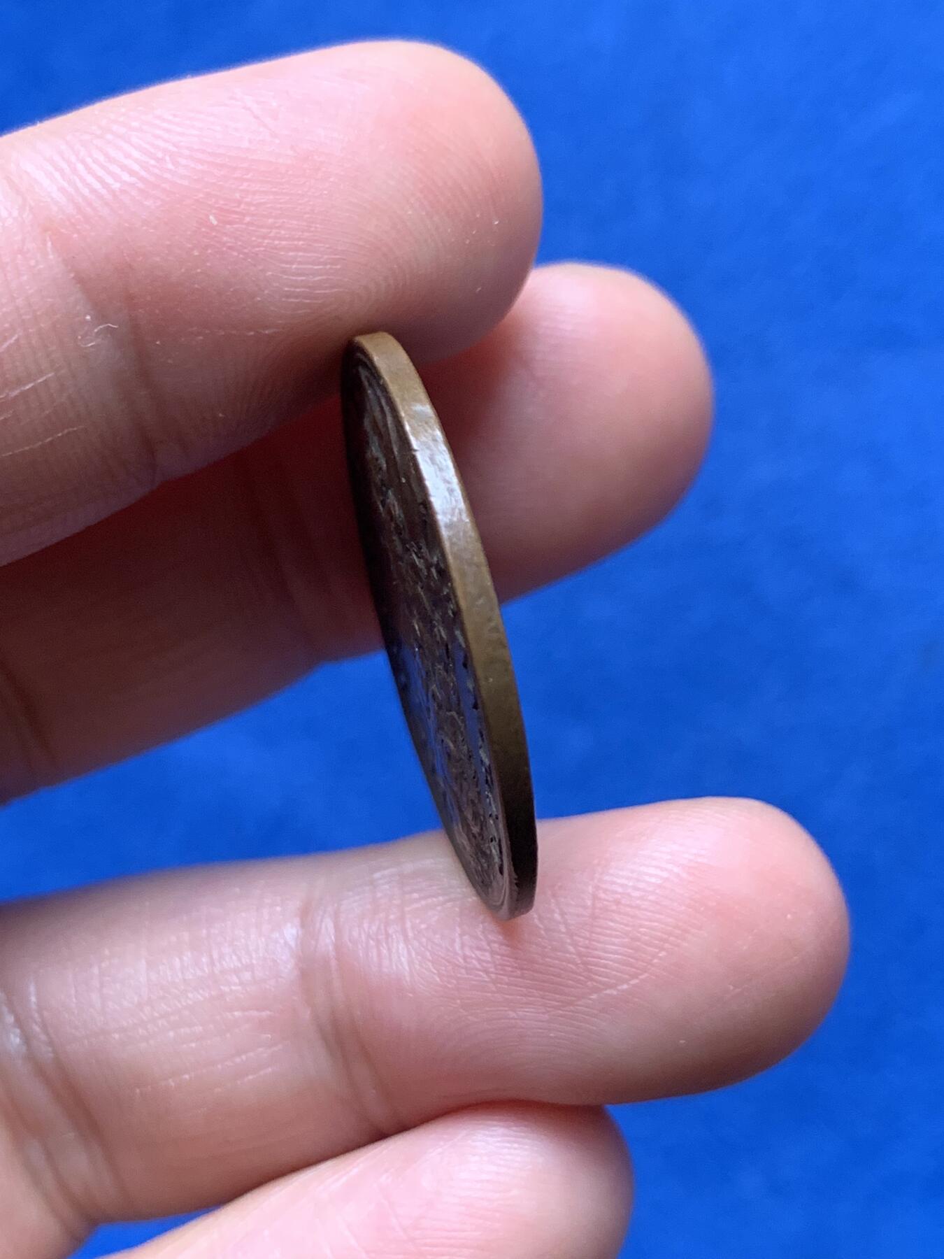 《竞宝斋》第374场 周日，周一，周二 3场连拍 （全场包邮） 法国 让·达西耶作品“路易十四世纪人物肖像”系列奖章创作于1723年至1724年 名人 - 让·巴蒂斯特·吕利 (1632-1687)纪念铜章 8.8克 28.7mm