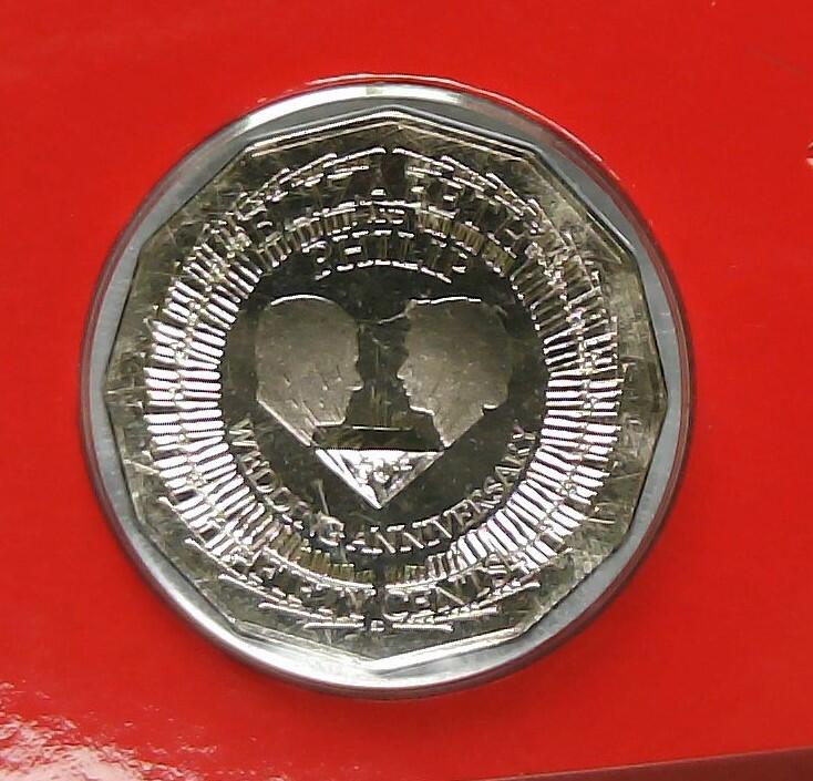 JoDe826 收藏第02次拍卖，英联邦地区硬币纸币 澳大利亚 年份 2007, 50 Cents, 全新的 纪念钞 硬币 带卡 