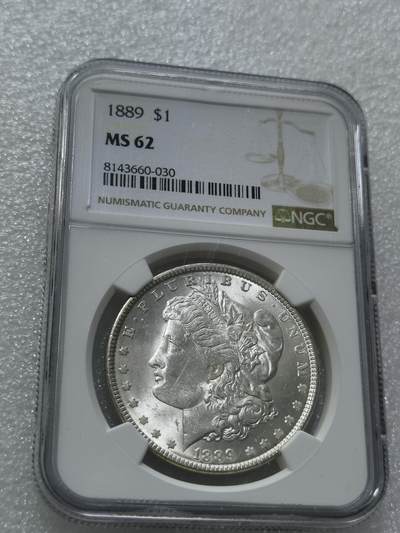 天下钱庄专场欢迎参拍 - NGC MS62 1889美国摩根一美元银币