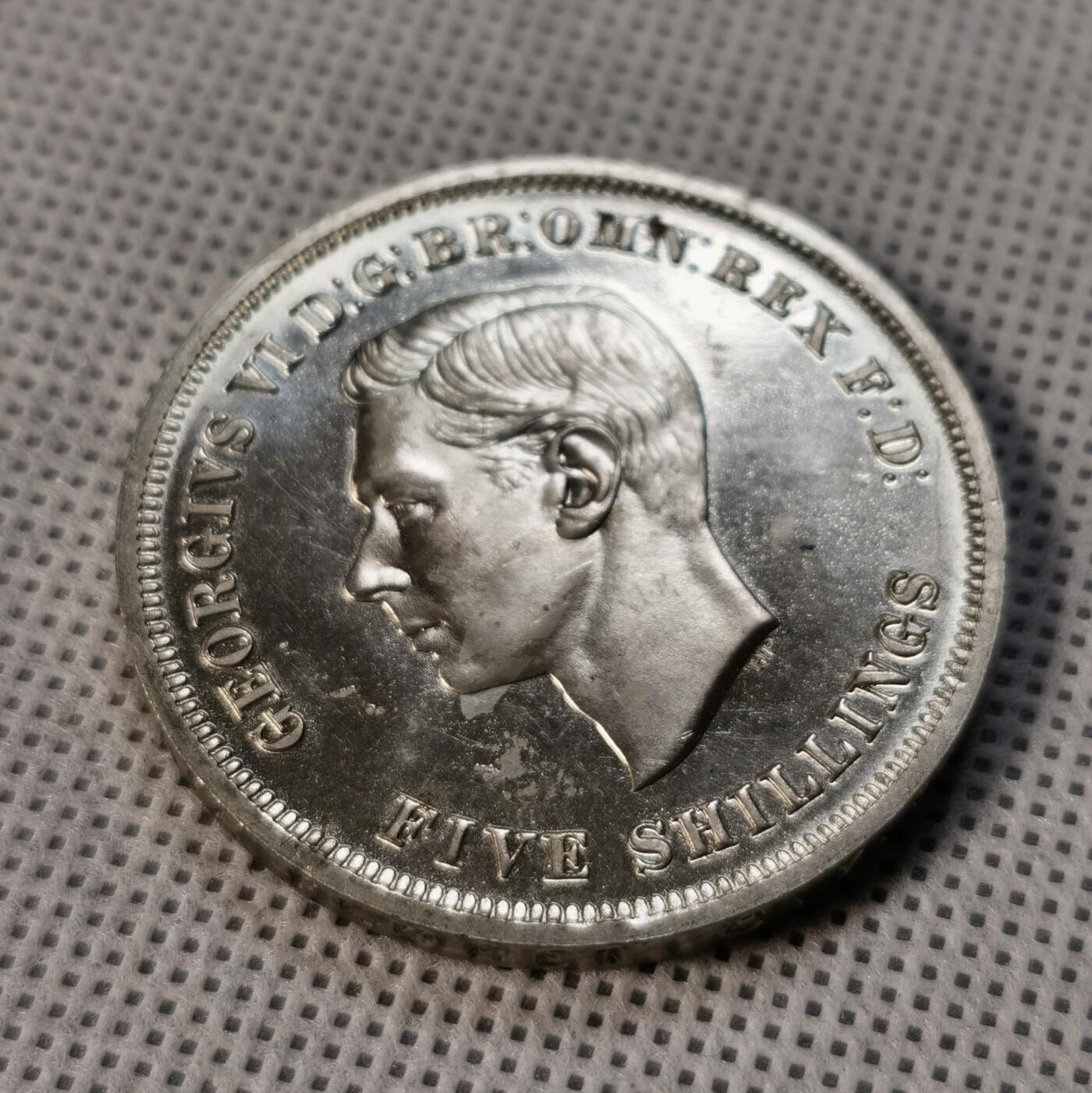  甄臻铺-世界币章拍卖（第14期）送拍享返佣金等优惠多多 1951年英国镍马剑，最后的马剑，盒证全