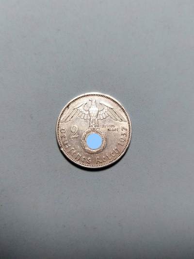 盛世勋华——号角文化勋章邮票专场拍卖第295期 - 德国（1939）1937年2马克银币